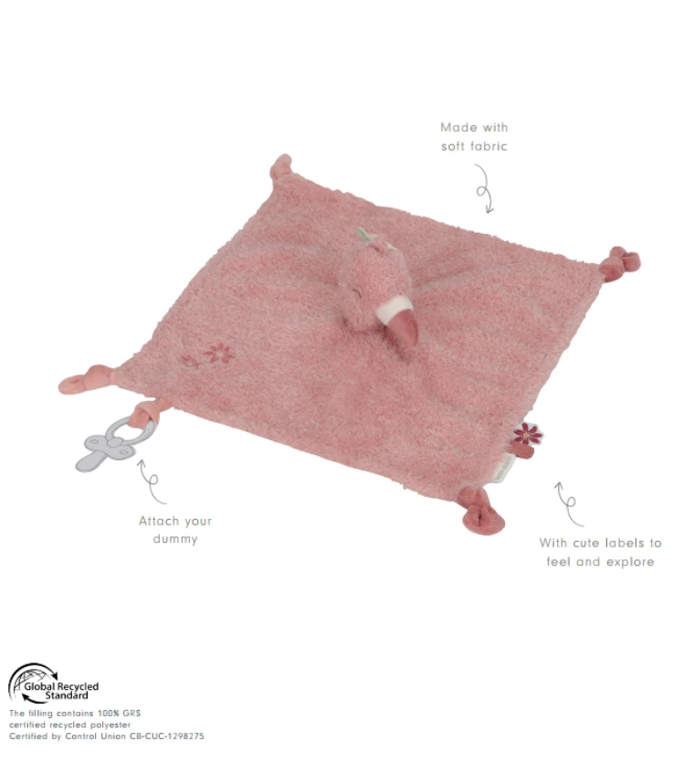 Little Dutch Cuddle Cloth Flamingo ´Safari Friends´ GRS