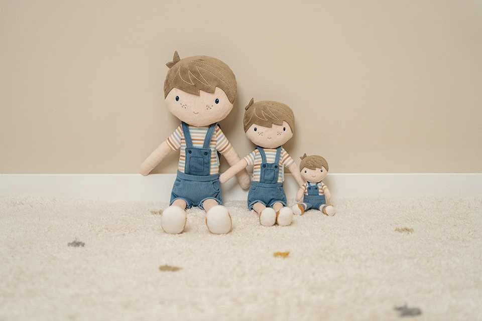 Little Dutch Pliušinė lėlė Jim ´Vintage Sunny Stripes´