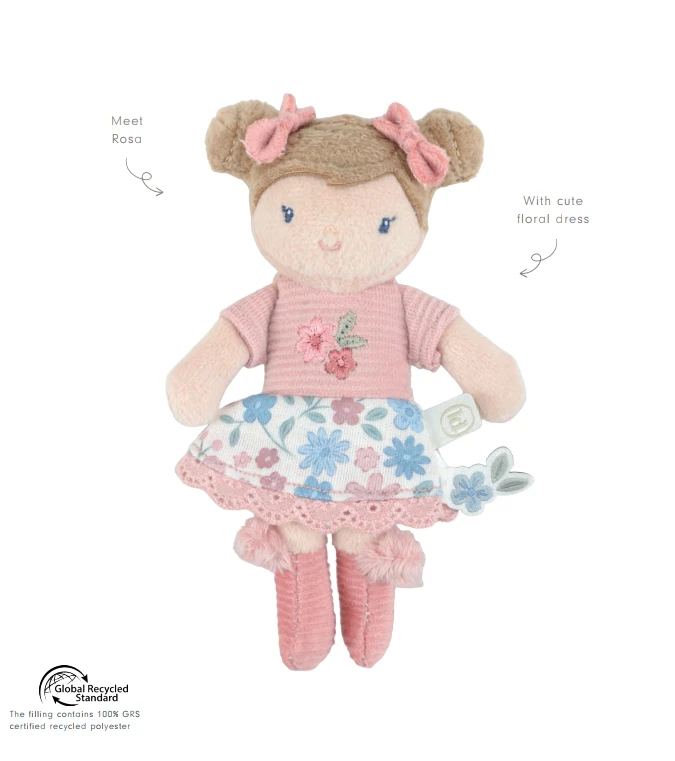 Little Dutch Pliušinė lėlė Rosa 10cm