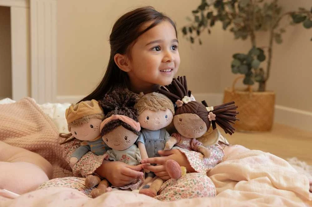 Little Dutch Pliušinė lėlė superherojė Rosa 35cm