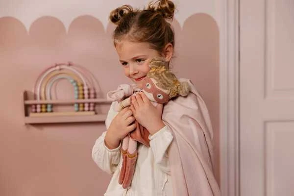 Little Dutch Pliušinė lėlė superherojė Rosa 35cm