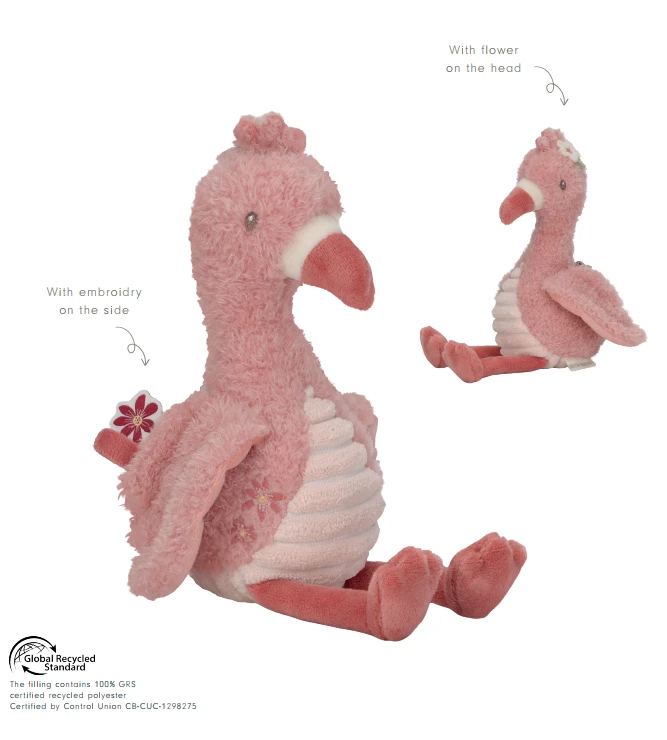 Little Dutch Cuddle Flamingo 17 cm ´Safari Friends´ GRS