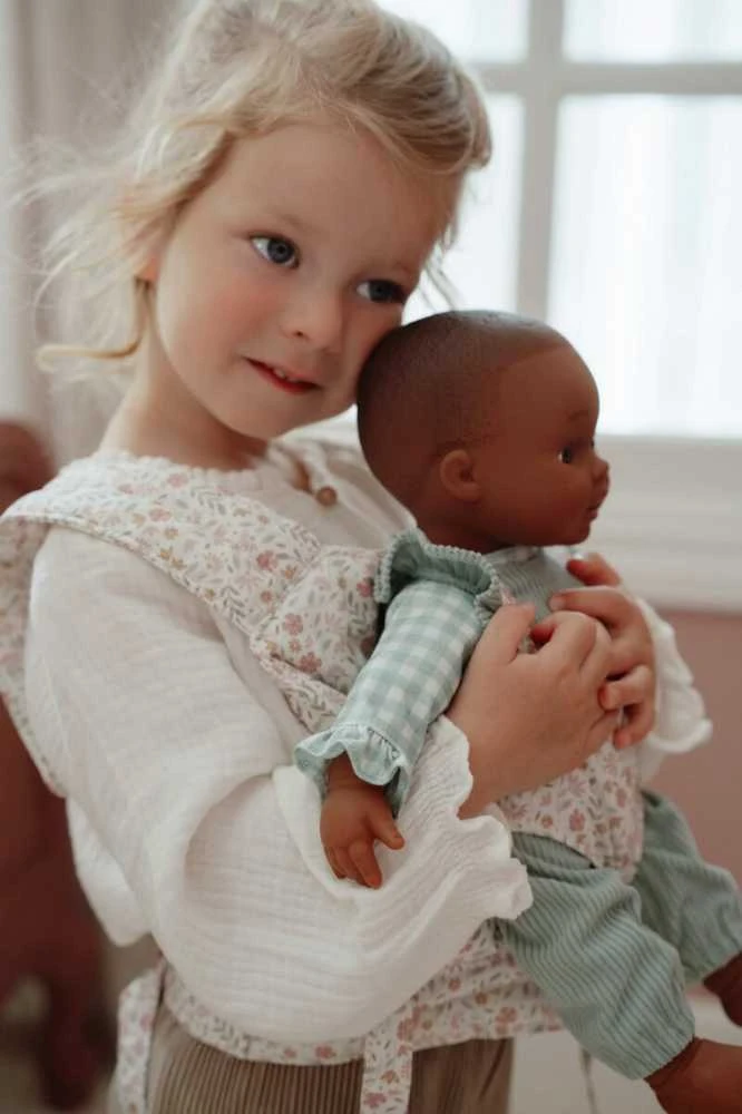 „Little Dutch“ lėlių nešioklė su minkštomis gėlėmis