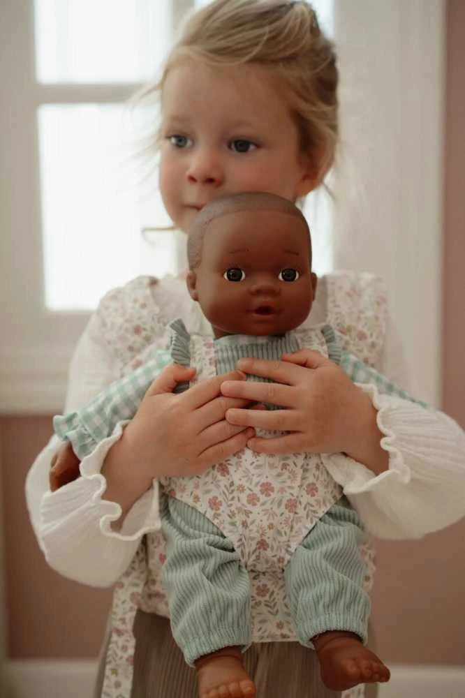 „Little Dutch“ lėlių nešioklė su minkštomis gėlėmis