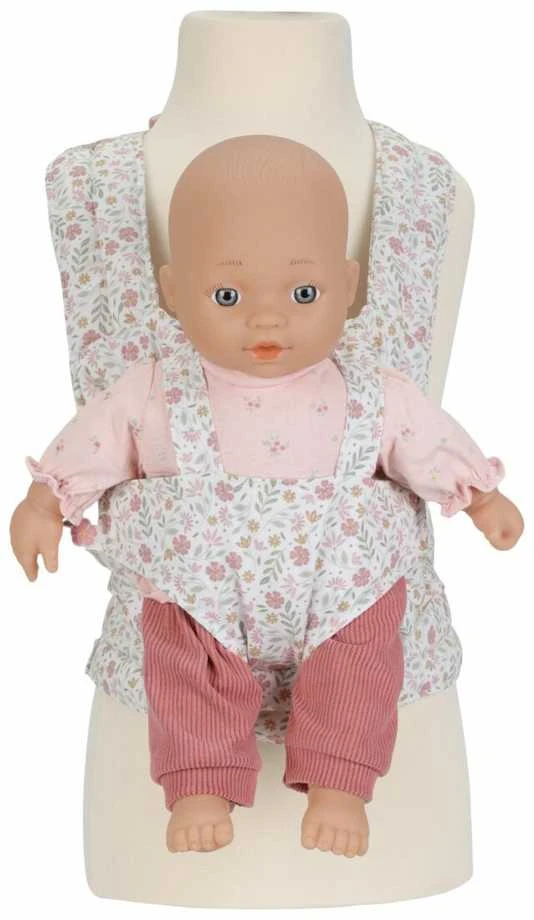 „Little Dutch“ lėlių nešioklė su minkštomis gėlėmis