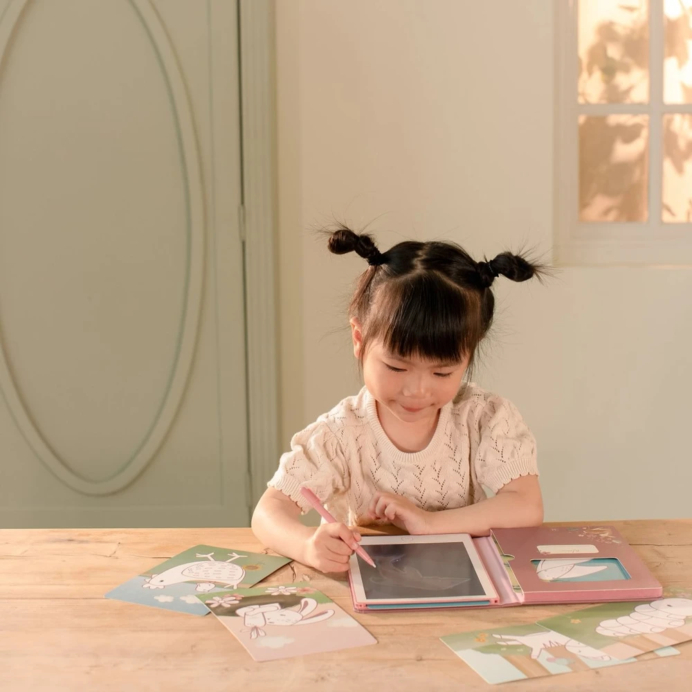 Piešimo planšetė – rožinė Little Dutch