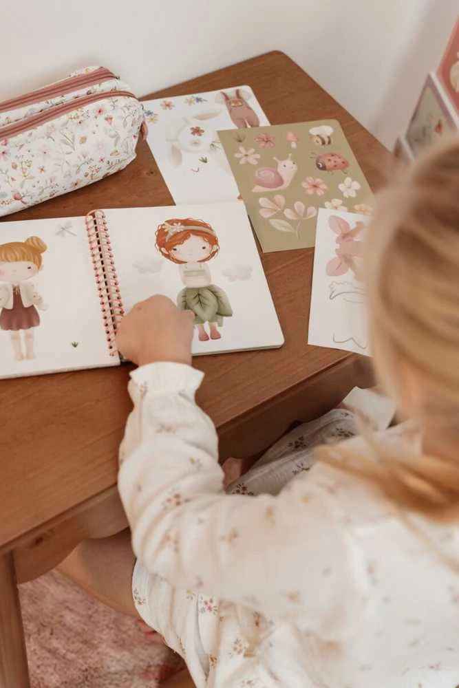 Little Dutch Lipdukų knygelė Aprenk mane Sodo Fėjos