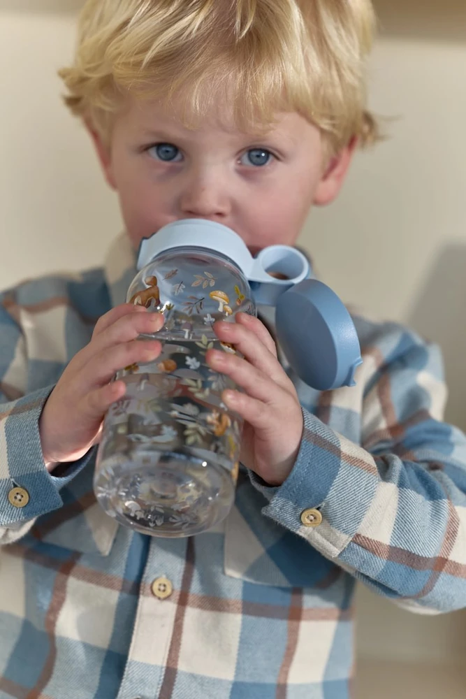 Rosti Mepal Little Dutch gertuvė su atlenkiamu dangteliu „Forest Friends“ 600 ml