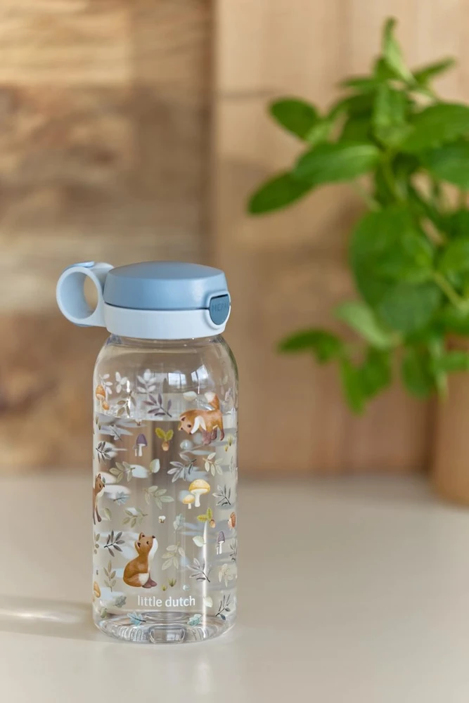 Rosti Mepal Little Dutch gertuvė su atlenkiamu dangteliu „Forest Friends“ 600 ml