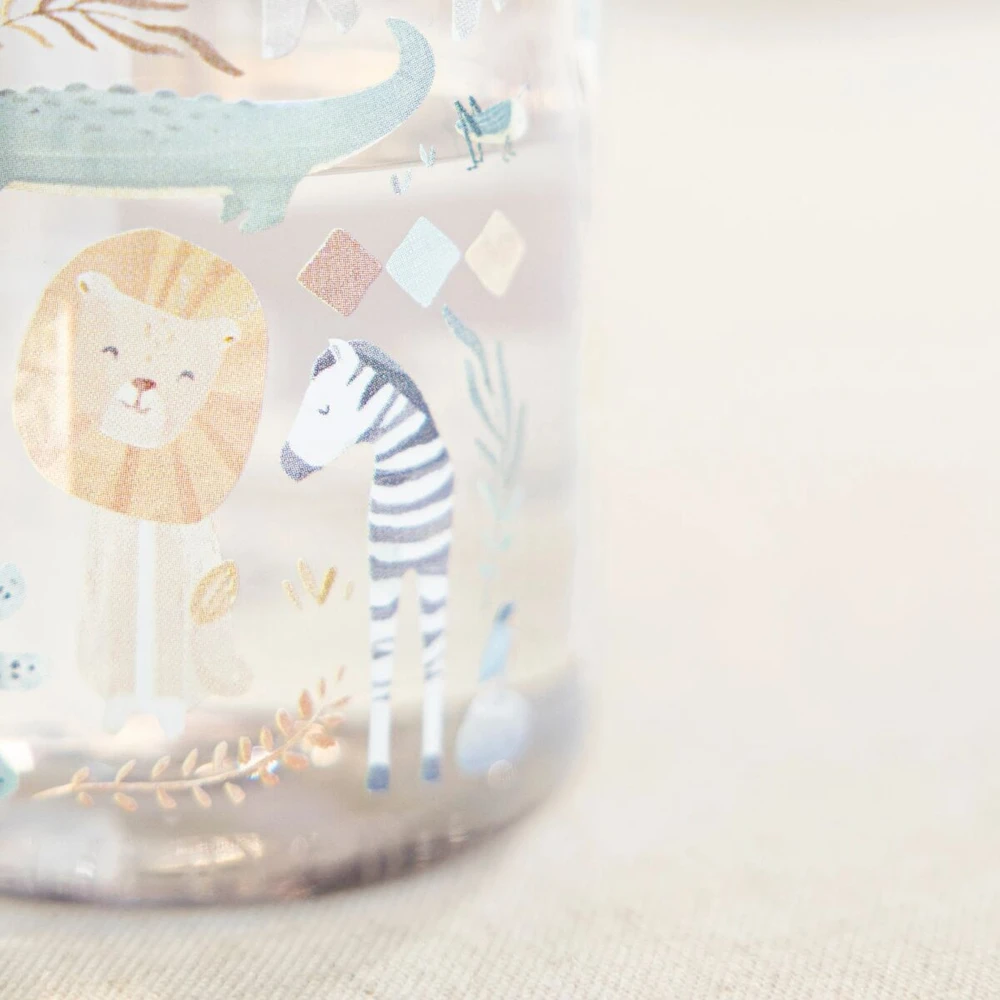 Little Dutch Drinking Bottle with Straw ´Safari Friends´ 450 ml