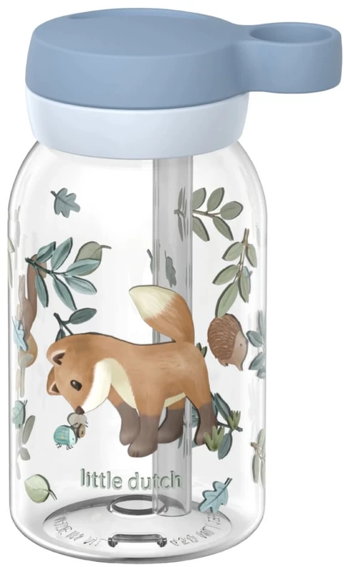 Gertuvė U-grow buteliukas su šiaudeliu CAMPUS 450 ml MIŠKO DRAUGAI 107480065408