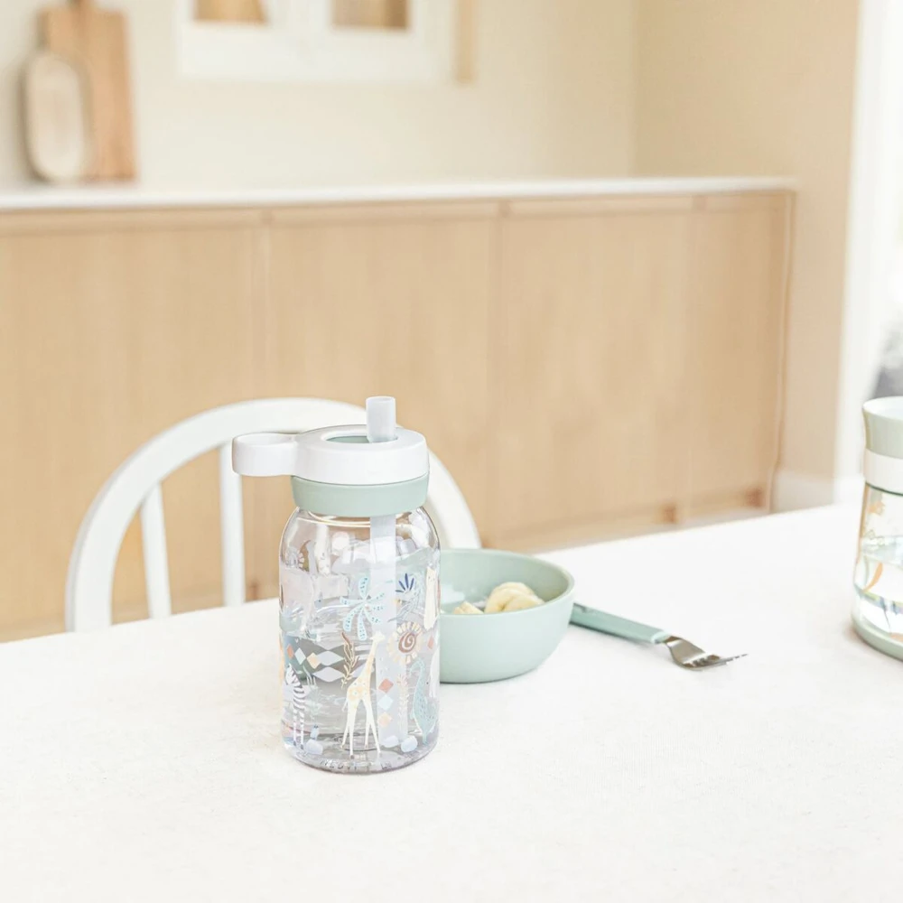 Little Dutch Drinking Bottle with Straw ´Safari Friends´ 450 ml