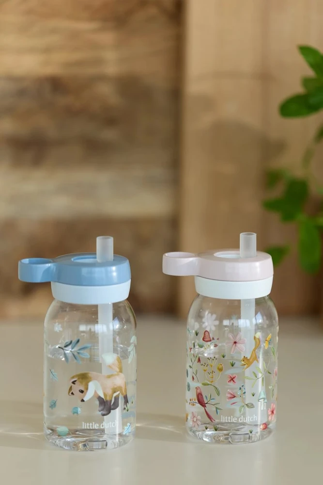 Gertuvė U-grow buteliukas su šiaudeliu CAMPUS 450 ml MIŠKO DRAUGAI 107480065408
