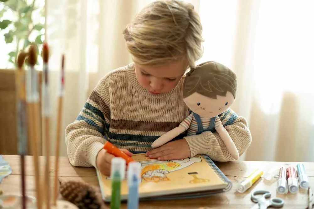 Little Dutch Flomasteriai ´Jim & Friends´