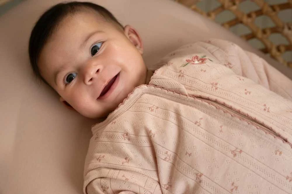 Little Dutch Fitted cot sheet ´Pure Blossom´ 70 x 140/150 cm