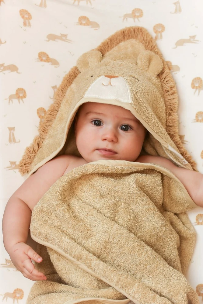 Little Dutch Fitted Cot Sheet `Safari Leo´ 60 x 120 cm