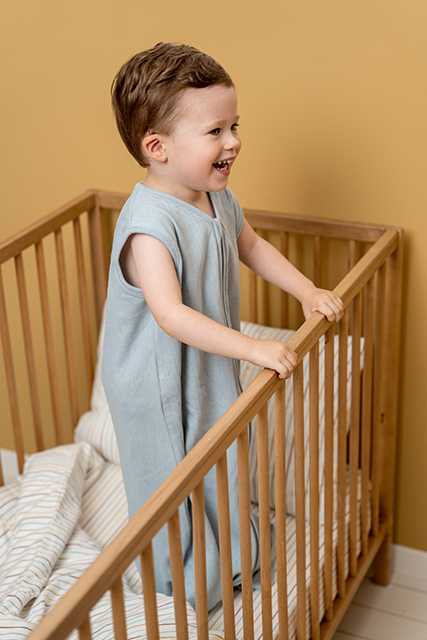 Little Dutch fitted cot sheet ´Vintage Sunny Stripes´ 60 x 120 cm