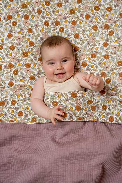 Little Dutch fitted sheet ´Vintage Little Flowers´ 70x140/150 cm