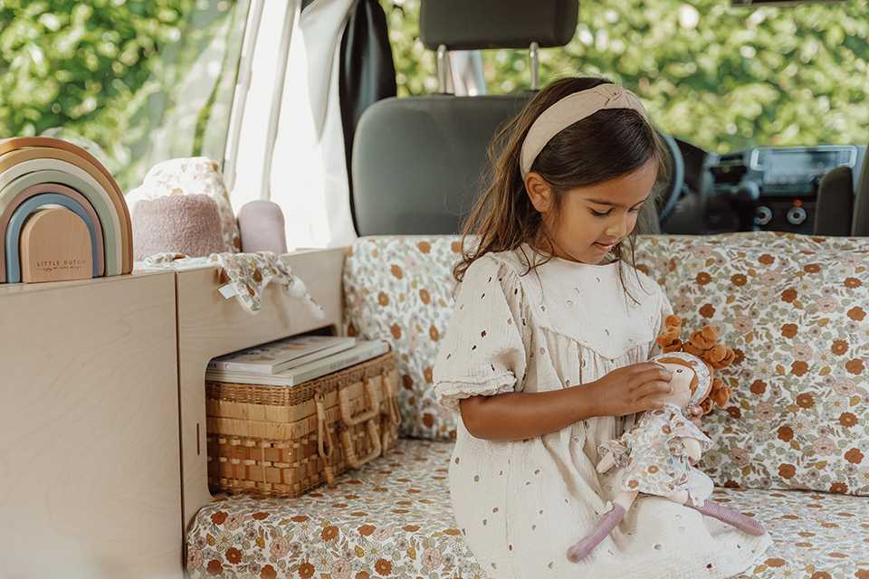 Little Dutch fitted sheet ´Vintage Little Flowers´ 70x140/150 cm