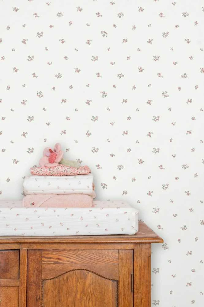 Little Dutch Fleece Wallpaper ´Fairy Blossom´