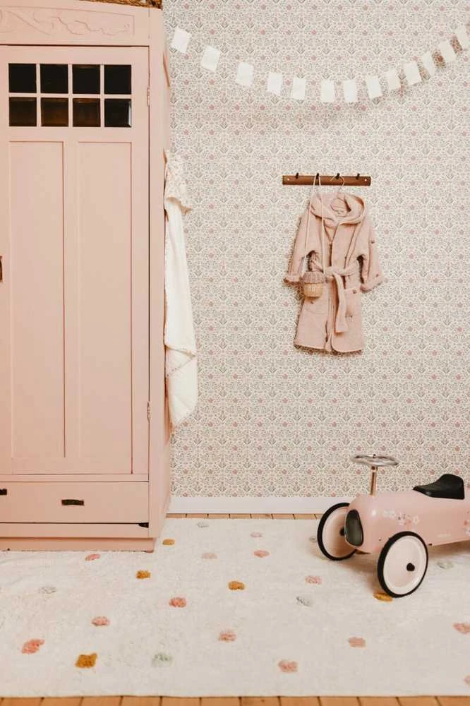 Little Dutch Fleece Wallpaper ´Fairy Flowers´