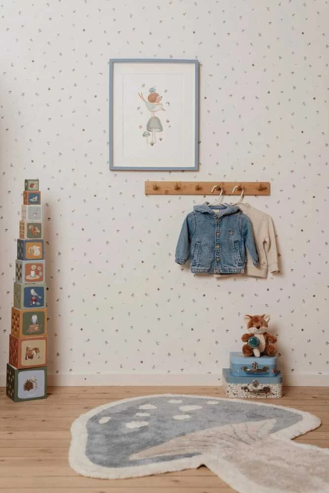Little Dutch Fleece Wallpaper ´Forest Treasures´