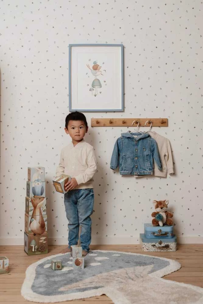 Little Dutch Fleece Wallpaper ´Forest Treasures´