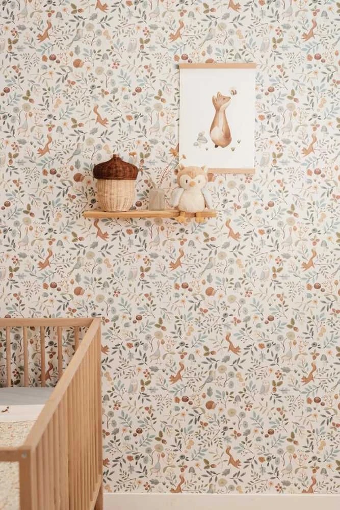 Little Dutch Fleece Wallpaper ´Forest Wonders´