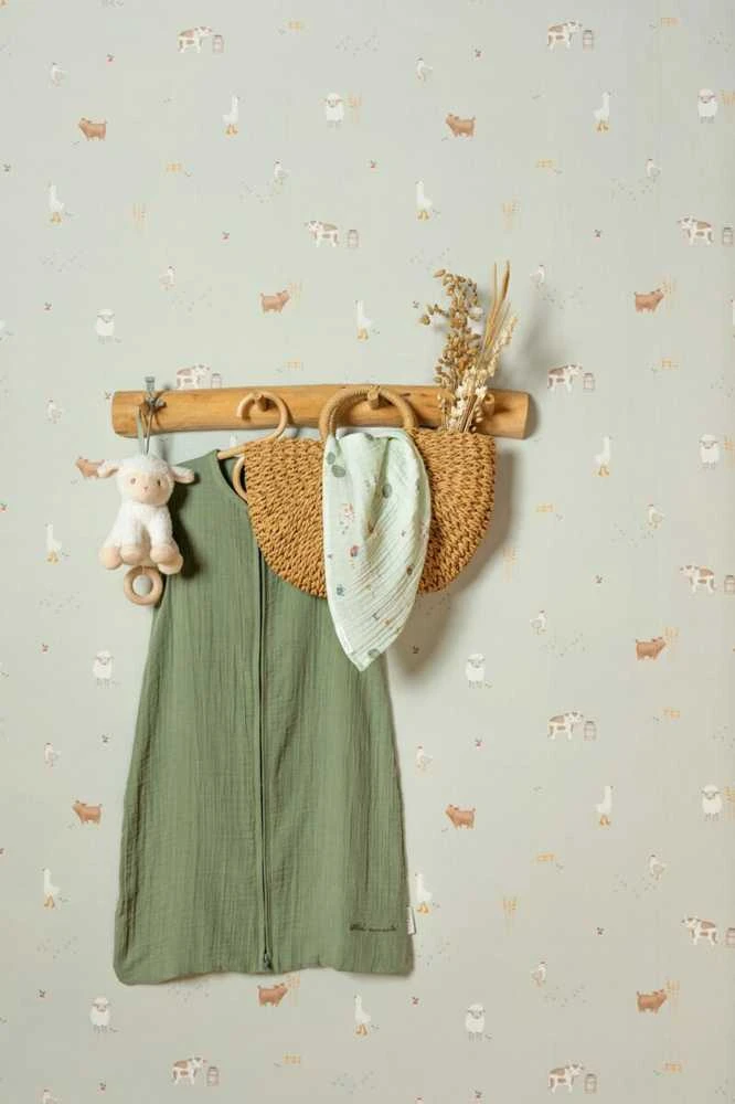 Little Dutch Fleece Wallpaper ´Little Farm´