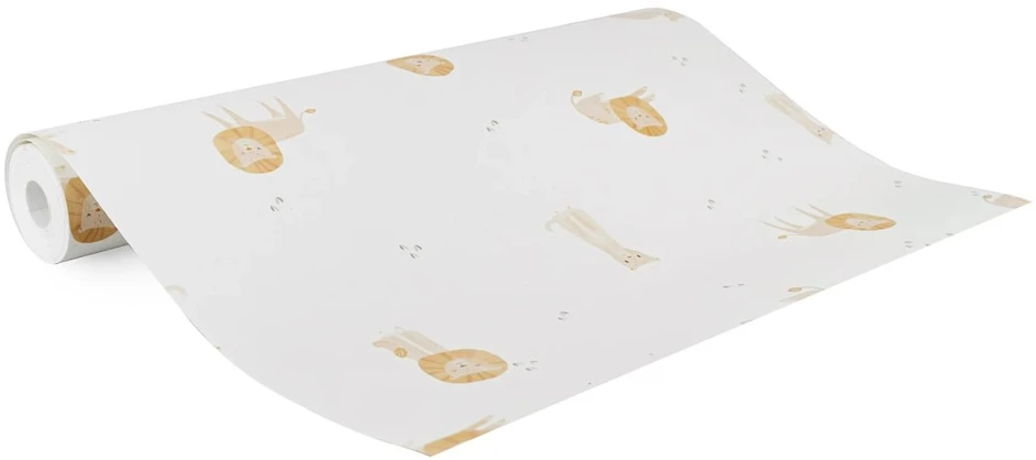 Little Dutch Fleece Wallpaper ´Safari Leo´