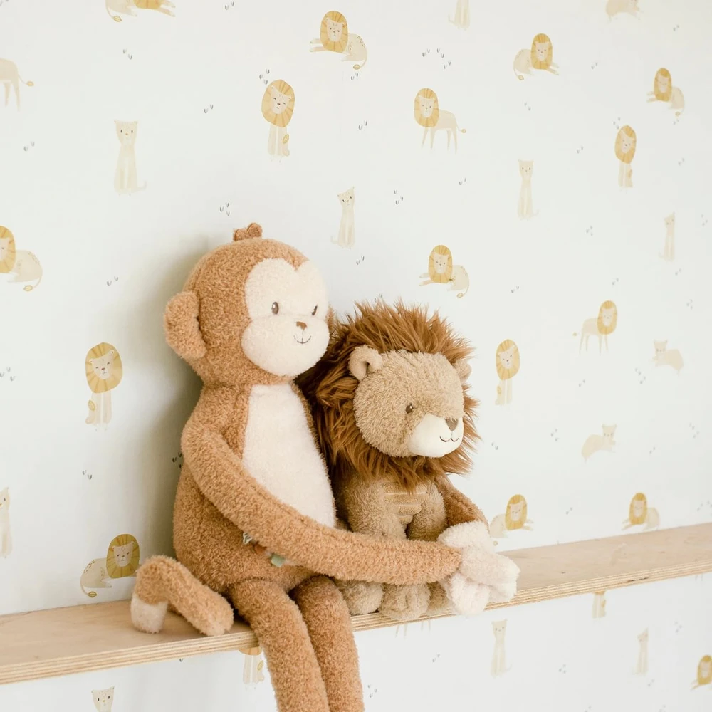 Little Dutch Fleece Wallpaper ´Safari Leo´