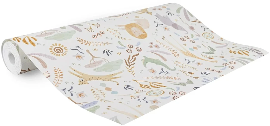 Little Dutch Fleece Wallpaper ´Safari Wonders´