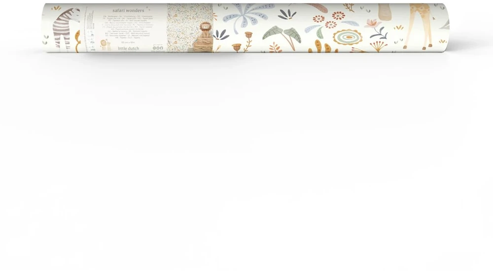 Little Dutch Fleece Wallpaper ´Safari Wonders´