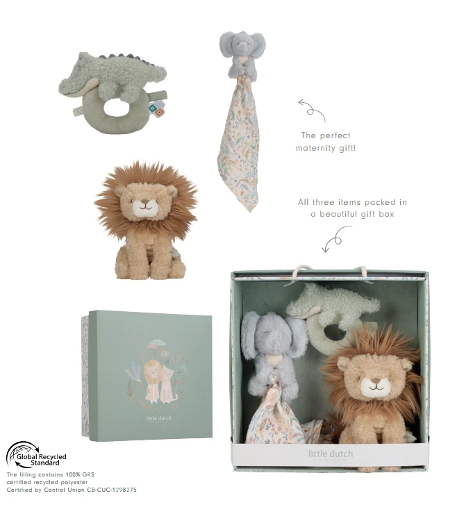 Little Dutch - komplektas prezentowy | Safari Friends GRS