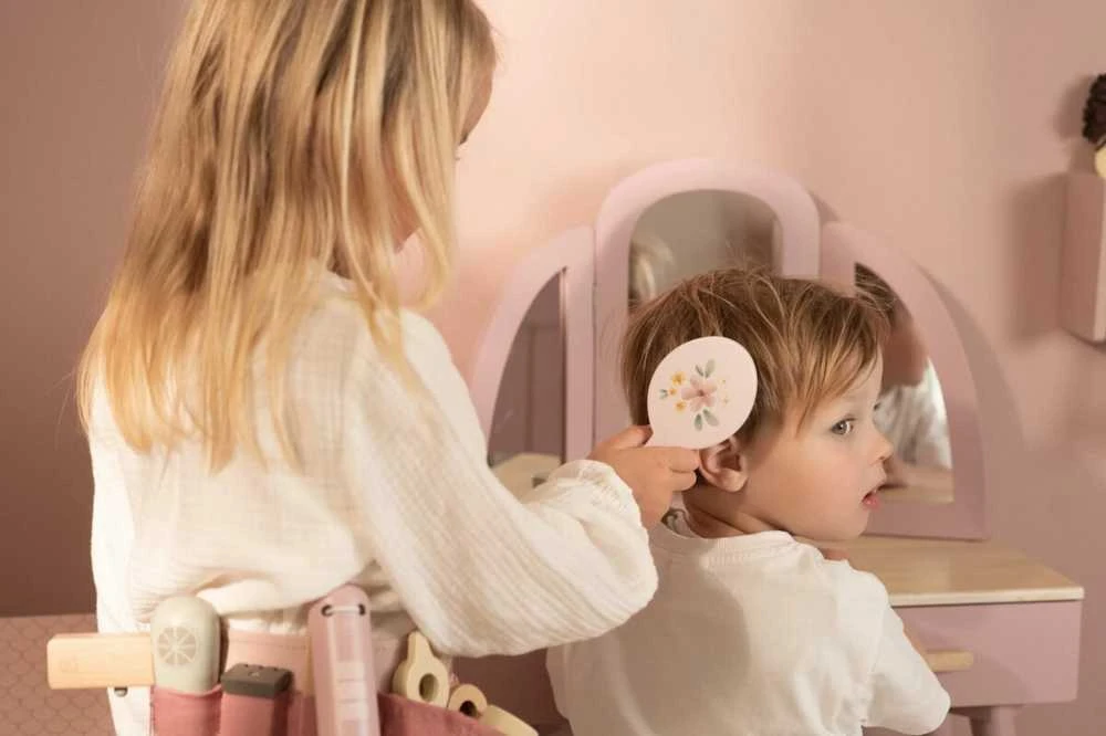 Žaislinis medinių kirpėjos įrankių diržas Little Dutch