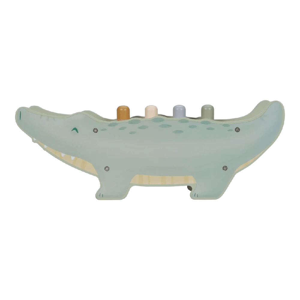 Little Dutch Hammer Bench Crocodile ´Safari Friends´ FSC wood