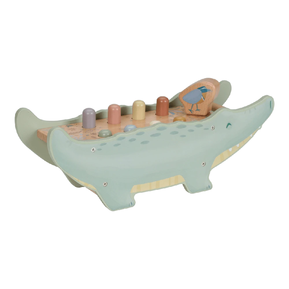 Little Dutch Hammer Bench Crocodile ´Safari Friends´ FSC wood