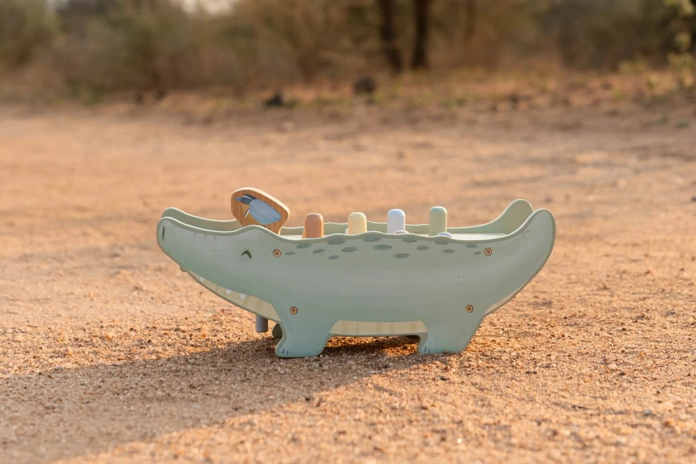 Little Dutch Hammer Bench Crocodile ´Safari Friends´ FSC wood