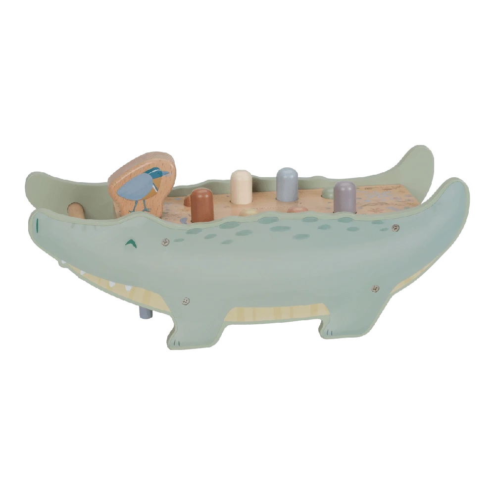 Little Dutch Hammer Bench Crocodile ´Safari Friends´ FSC wood