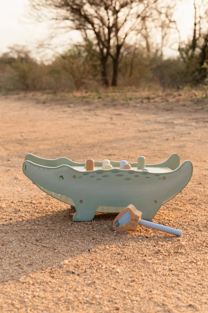 Little Dutch Hammer Bench Crocodile ´Safari Friends´ FSC wood