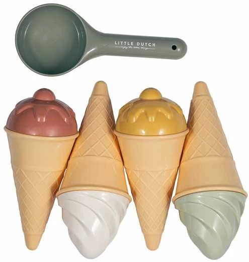 Little Dutch Paplūdimio žaislų ledų rinkinys