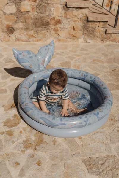 Pripučiamas baseinas „Little Dutch“ su banginio uodega „Ocean World“ 80 cm