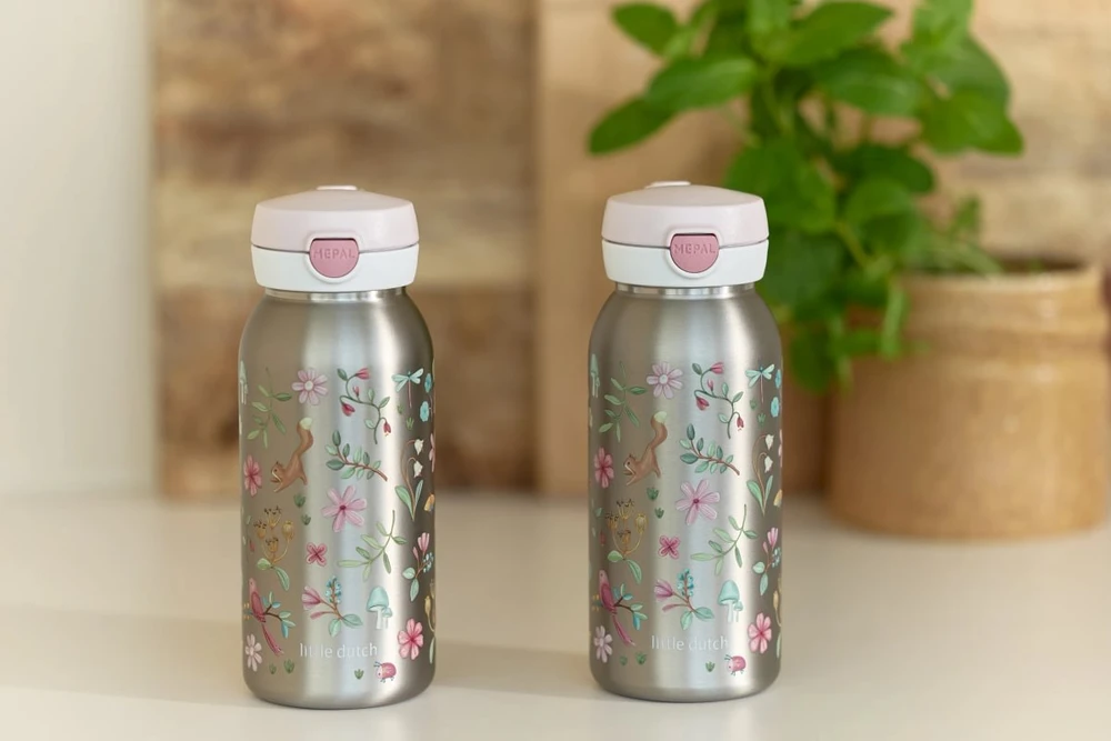 Rosti Mepal Little Dutch termo buteliukas su atlenkiamu dangteliu „Fairy Wonders“, 500 ml