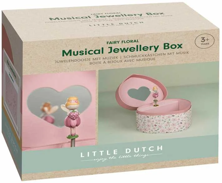 Muzikinė dėžutė Little Dutch Fėja Širdelė
