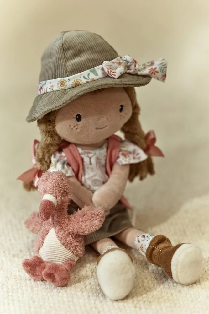 Little Dutch Cuddle Doll Ranger Rosa 35 cm ´Safari Friends´ GRS