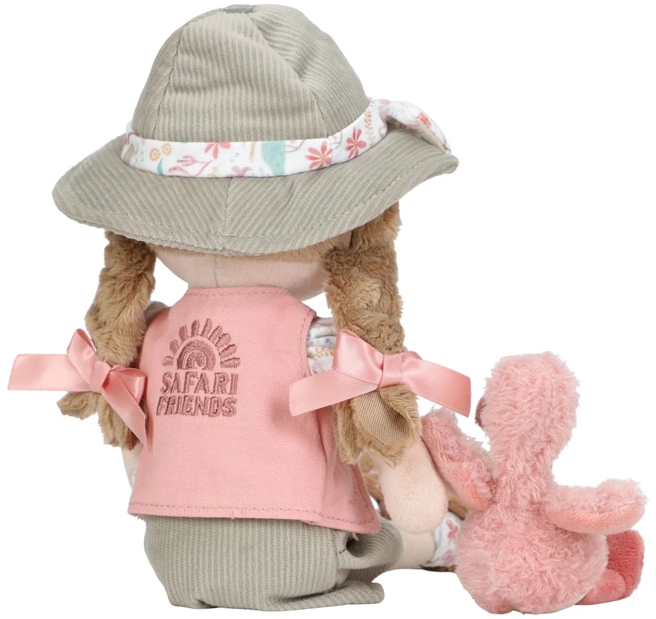 Little Dutch Cuddle Doll Ranger Rosa 35 cm ´Safari Friends´ GRS