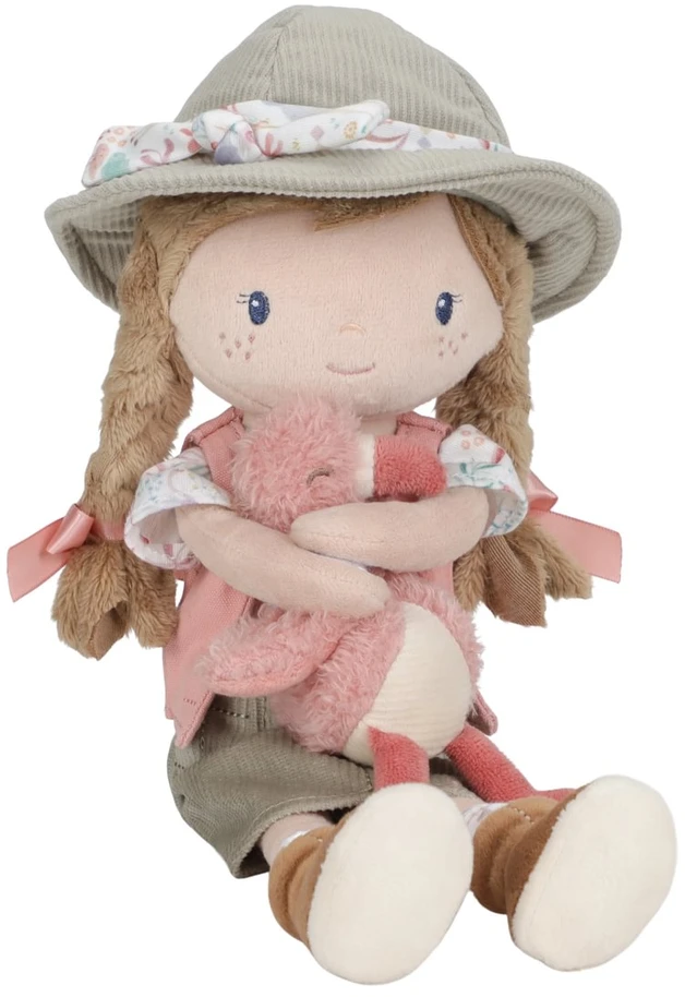Little Dutch Cuddle Doll Ranger Rosa 35 cm ´Safari Friends´ GRS