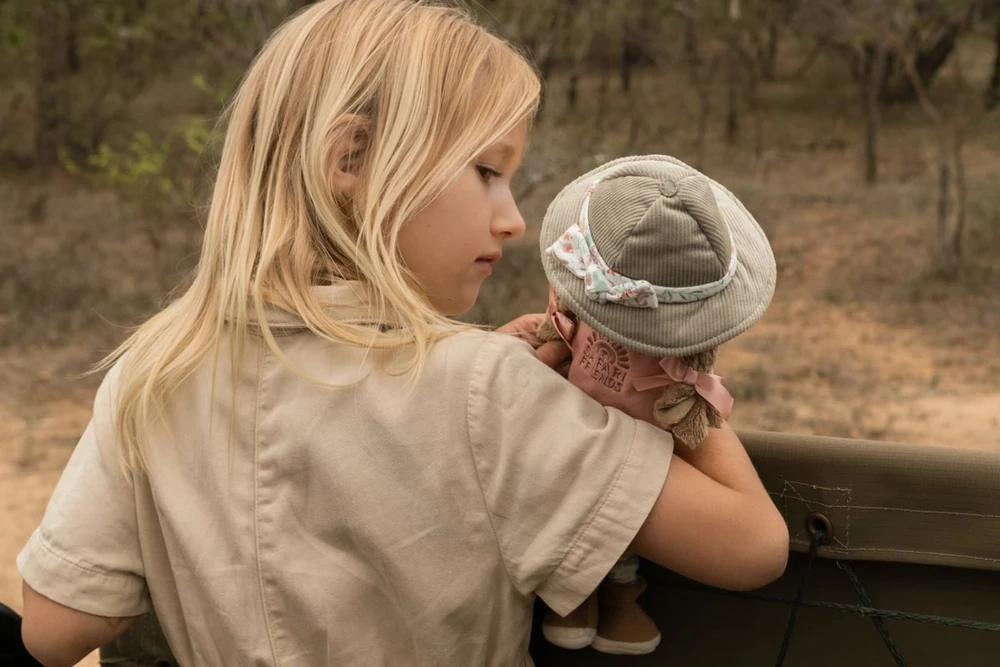 Little Dutch Cuddle Doll Ranger Rosa 35 cm ´Safari Friends´ GRS