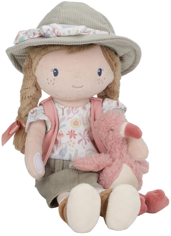 Little Dutch Cuddle Doll Ranger Rosa 35 cm ´Safari Friends´ GRS