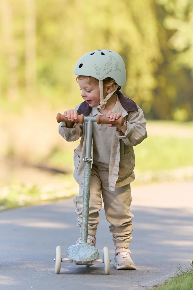 Little Dutch Kids Helmet ´Safari Dreams Žalias´